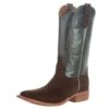 Rios Of Mercedes Men`s Cafe Carpincho 13` Green Luster Top Square Toe Boot -Cinc Clothing Shop 153435 default l