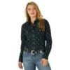 Wrangler Women'sEssential Woven Shirt -Cinc Clothing Shop 153868 default l