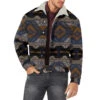 Wrangler Men'sJacquard Sherpa Lined Jacket -Cinc Clothing Shop 153895 default l