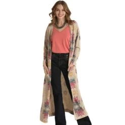 Panhandle Women's Rock & Roll Aztec Duster