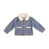 Girl's Mud Pie Denim Sherpa Jacket -Cinc Clothing Shop 154573 default l