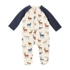 Mud Pie Deer Button Sleeper