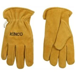 Kinco Gloves Kids Lined Suede Driver Gloves