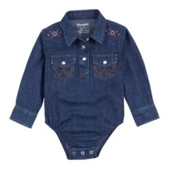 Wrangler® Baby Girl Bodysuit
