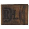 Red Dirt Hat Distressed Leather Bifold Card Wallet With Money Clip -Cinc Clothing Shop 155647 default l