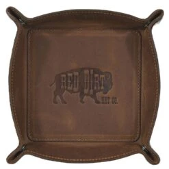 Red Dirt Hat Brindle Folding Valet Tray