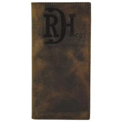 Red Dirt Hat Distressed Leather Rodeo Wallet