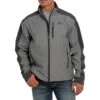 Cinch Mens Concealed Carry Bonded Grey And Black Jacket -Cinc Clothing Shop 155815 default l