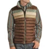 Rock N Roll Cowboy Men's Brown Poly Fill Puffer Vest -Cinc Clothing Shop 155875 default l