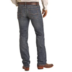 Rock N Roll Cowboy Men's Dale Brisby X & Roll Denim Revolver Jean