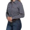 Cinch Women's Blue Print Snap Shirt 2 Cinch Women's Blue Print Snap Shirt -Cinc Clothing Shop 156118 default l