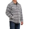 Cinch Men's Grey Pattern Jacket -Cinc Clothing Shop 156347 default l