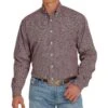 Cinch Men's Geometric Print Button-Down Western Shirt -Cinc Clothing Shop 156839 default l