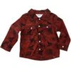 Shea Baby Boy's Long Sleeve Indian Maroon Pearl Snap -Cinc Clothing Shop 156961 default l