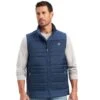 Ariat Men's Gray Elevation Insulated Steely Vest -Cinc Clothing Shop 157132 default l