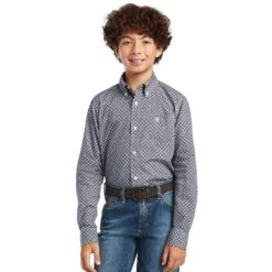 Ariat Boy's Bo Classic Fit Shirt