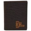 Red Dirt Hat Bison Grain Leather Bifold Wallet -Cinc Clothing Shop 157622 default l