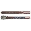 Boy's Arena Ace American Flag Print Belt -Cinc Clothing Shop 157697 default l