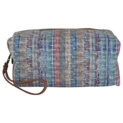 Catchfly Large Cosmetic Bag With Wristlet Strap