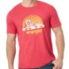Wrangler Men's Red Heather Canyon Graphic Tee -Cinc Clothing Shop 157931 default l
