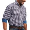 Ariat Men's Wrinkle Free Donny Fitted Shirt -Cinc Clothing Shop 158299 default l