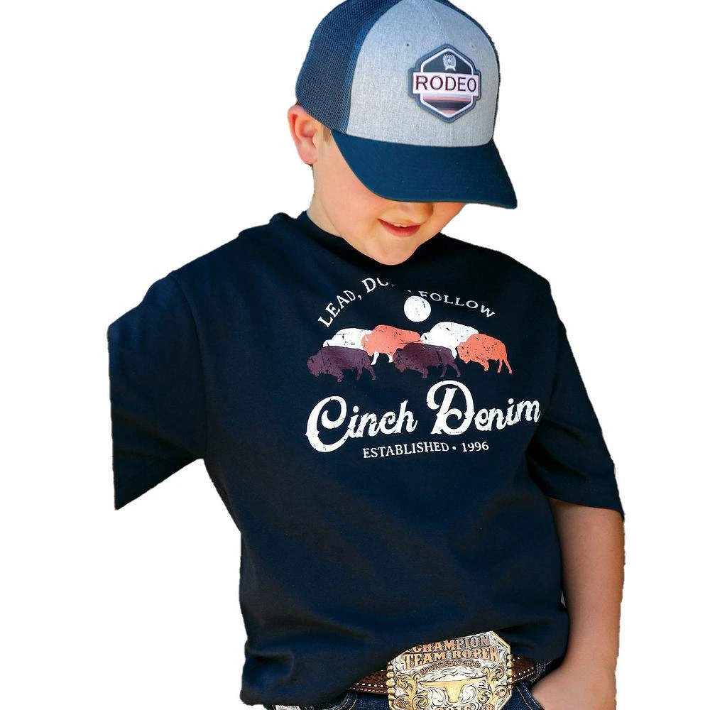 Cinch Boys Buffalo Graphic T-Shirt 3 Cinch Boys Buffalo Graphic T-Shirt