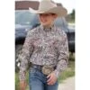 Cinch Boys Print Long Sleeve -Cinc Clothing Shop 158442 default l