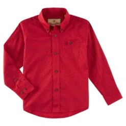 Wrangler Boy's Classic Long Sleeve Shirt