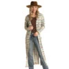 Panhandle Women's Printed Sweater Duster -Cinc Clothing Shop 158681 default l