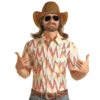 Rock N Roll Cowboy Dale Brisby Digital Aztec Short Sleeve Shirt -Cinc Clothing Shop 158812 default l
