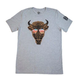 Red Dirt Hat Company Aviator Bison T-Shirt
