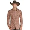 Rock N Roll Cowboy Paisley Print Western Shirt -Cinc Clothing Shop 159310 default l