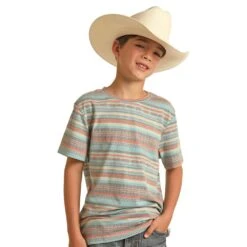 Rock & Roll Denim Denim Peacock Tee