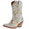Ariat Women's Bandida White Metallic Hair On Bootie -Cinc Clothing Shop 159720 default l