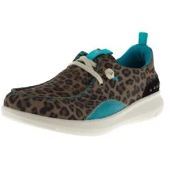 Ariat Women's Studs Leopard Hilo Casual