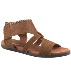 Roper Women's Tan Hair On Hide Sandal