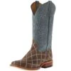 Horsepower Men`s Sahara Sand Patchwork 13in. Grey Sinsation Top Square Toe Boot -Cinc Clothing Shop 159856 default l