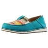 Ariat Women's Suede And Turquoise Serape Cruiser -Cinc Clothing Shop 159859 default l