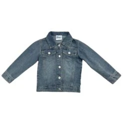 Shea Baby Girls Denim Fringe Jacket