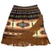 Shea Baby Girl's Brown Aztec Fringe Skirt -Cinc Clothing Shop 159973 default l