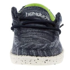 Heydude Toddler Hey Dude Wally Stretch Navy Speckle Casual -Cinc Clothing Shop 160012778 02