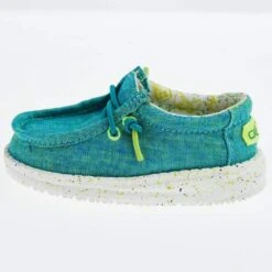 HeydudeToddler Hey Dude Wally Green Chambray Gamer Casual -Cinc Clothing Shop 160018360 03