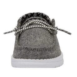 Heydude Toddler Hey Dude Wendy Chambray Onyx Casual Shows -Cinc Clothing Shop 160024203 WENDY TODDLER CHAMBRAY ONYX LEFT 04