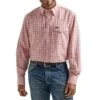 Wrangler Men's Performance Snap Long Sleeve Snap Shirt -Cinc Clothing Shop 160390 default l