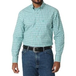 Wrangler Men's George Strait Long Sleeve Shirt