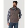 Wrangler Men's George Strait Knit Vest Brown Heather -Cinc Clothing Shop 160525 default l