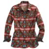 Tin Haul Women's Print Snap Shirt -Cinc Clothing Shop 160782 default l
