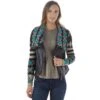 Montanaco Women's Aztec Faux Leather Jacket -Cinc Clothing Shop 160816 default l