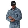 Wrangler Men's Wrinkle Resistant Snap Shirt 2 Wrangler Men's Wrinkle Resistant Snap Shirt -Cinc Clothing Shop 160897 default l
