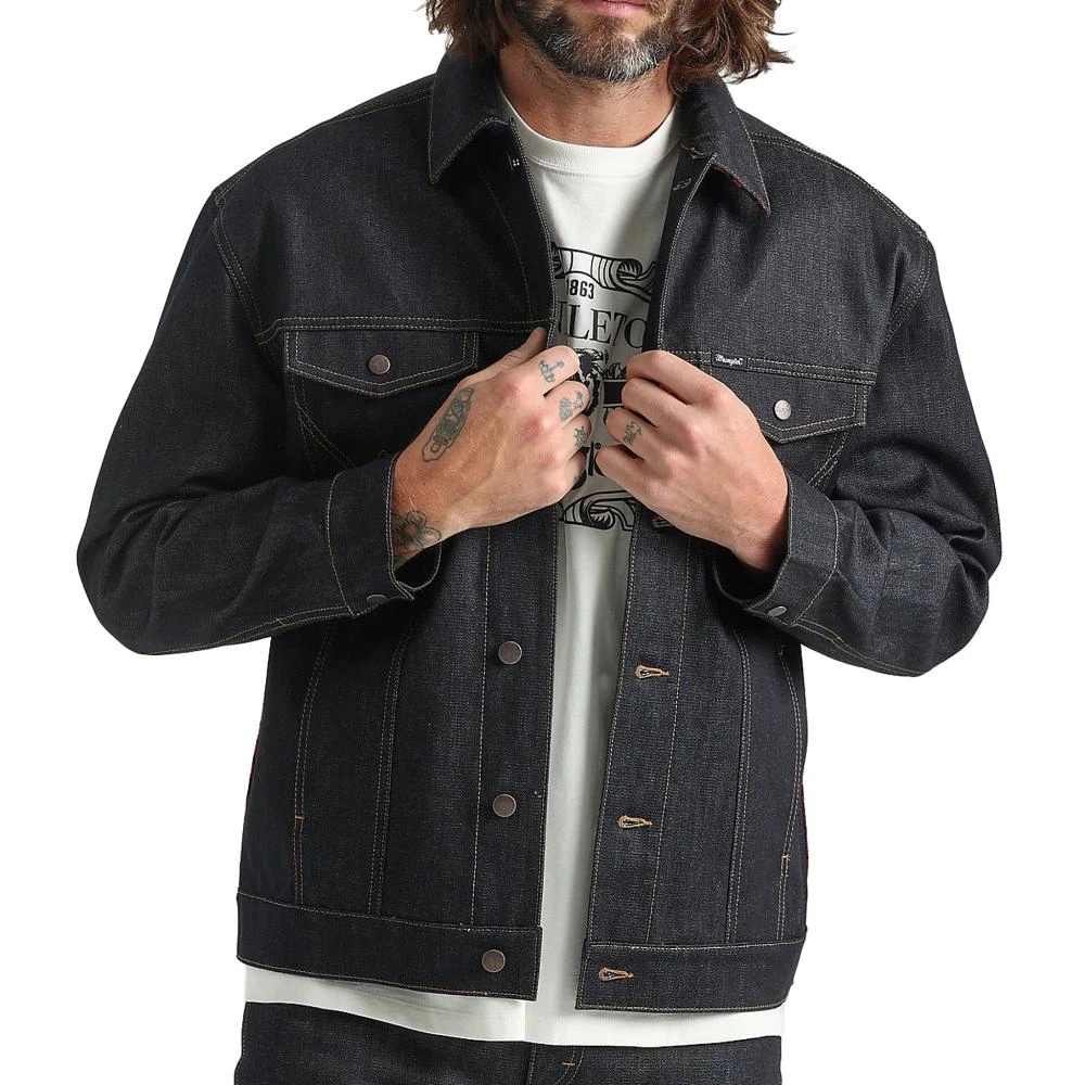 Wrangler Men's Anti Fit Denim Jacket 3 Wrangler Men's Anti Fit Denim Jacket